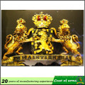 3D Metal Crown National Emblem Escudo de Armas